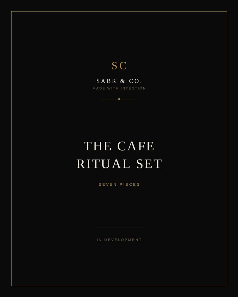 The Cafe Ritual Set