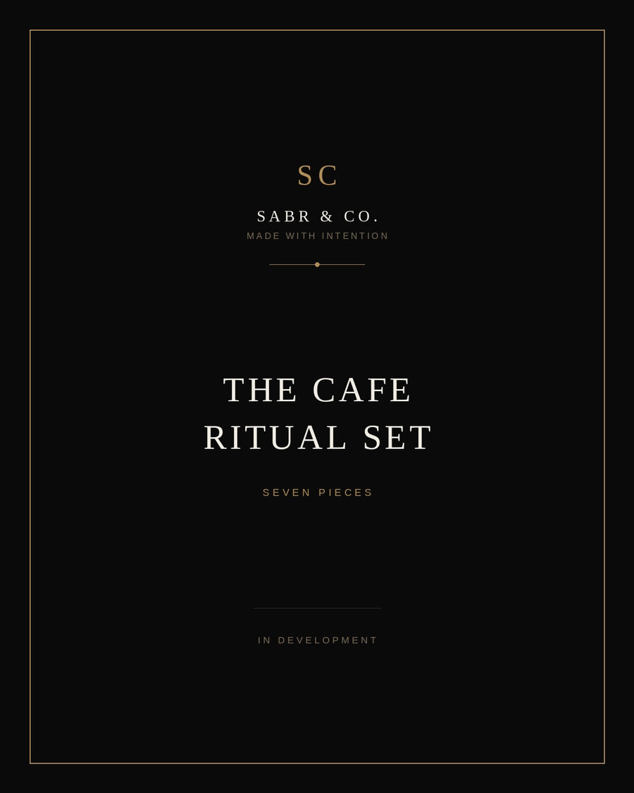 The Cafe Ritual Set